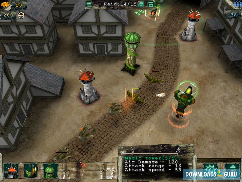 The three basic types of towers