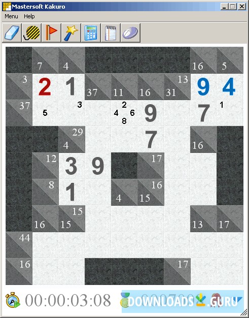 Mastersoft Mobile Solutions Kakuro