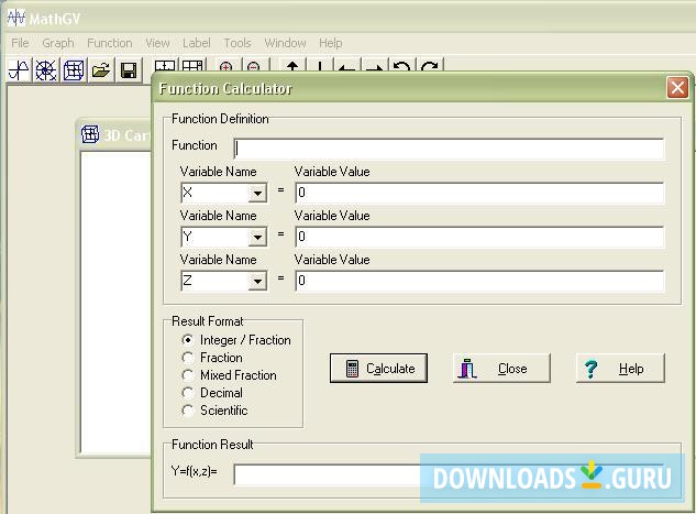 Function calculator
