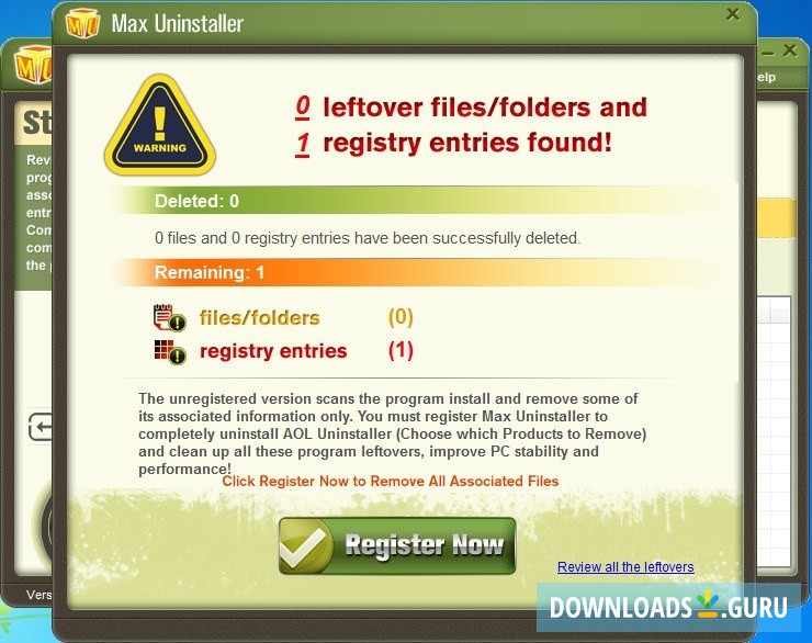 Max Uninstaller