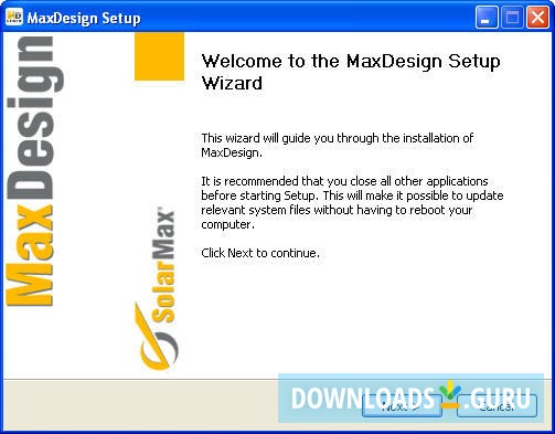 Setup Window