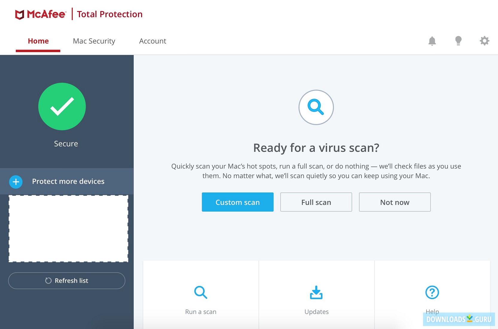 mcafee total protection with vpn