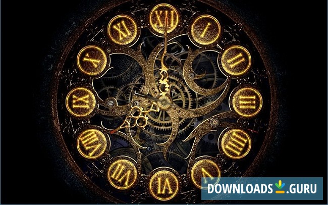 Mechanical Clock 3D Screensaver
