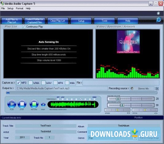 audio capture engine download