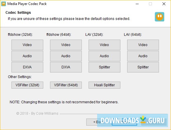 media player codec pack download windows 7