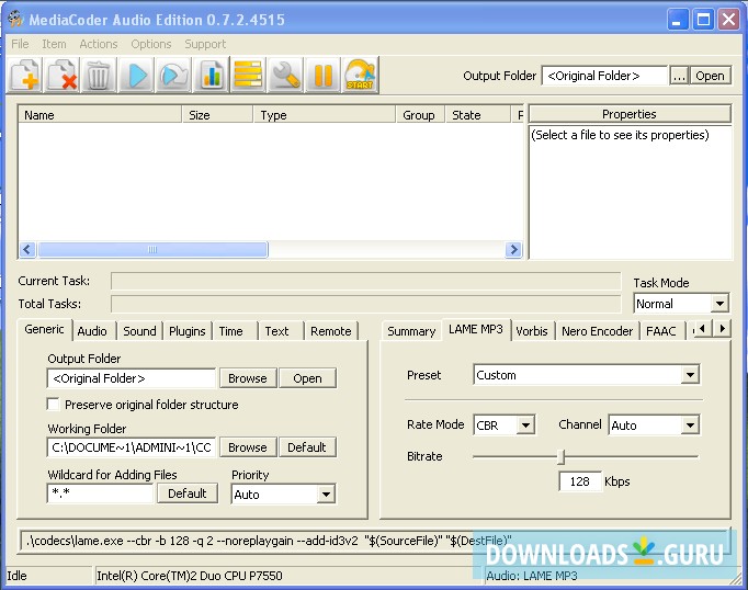 MediaCoder Audio Edition