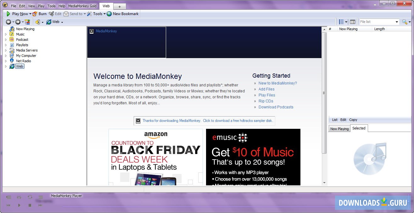 download the new version for windows MediaMonkey Gold 5.0.4.2690