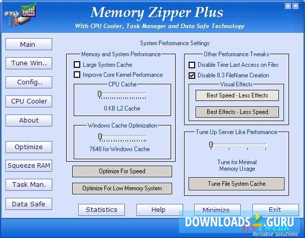 Memory Zipper Plus