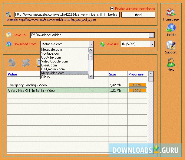 Metacafe Video Downloader
