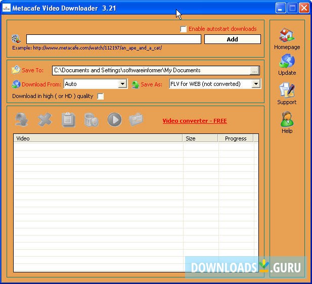 Metacafe Video Downloader