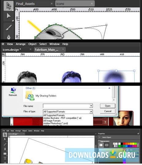 different views of the program