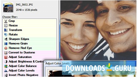 adjust color levels