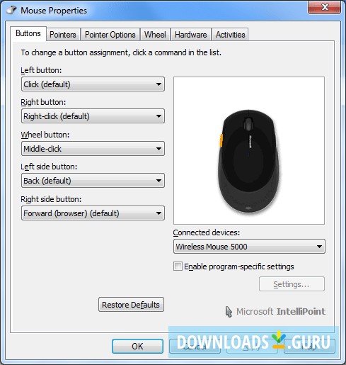download intellipoint windows 11