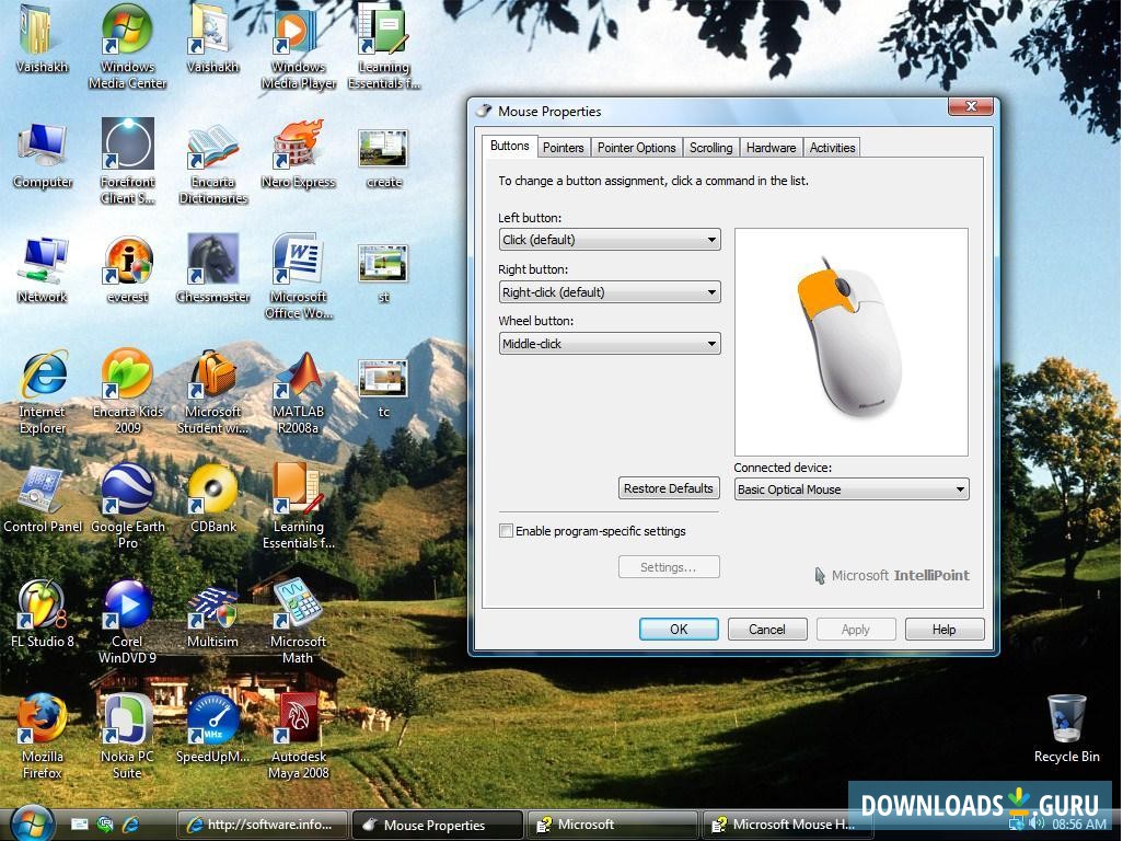download intellipoint 64 bit windows 10