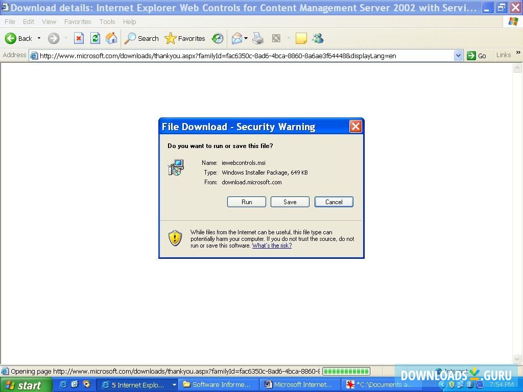 security updates for internet explorer 7