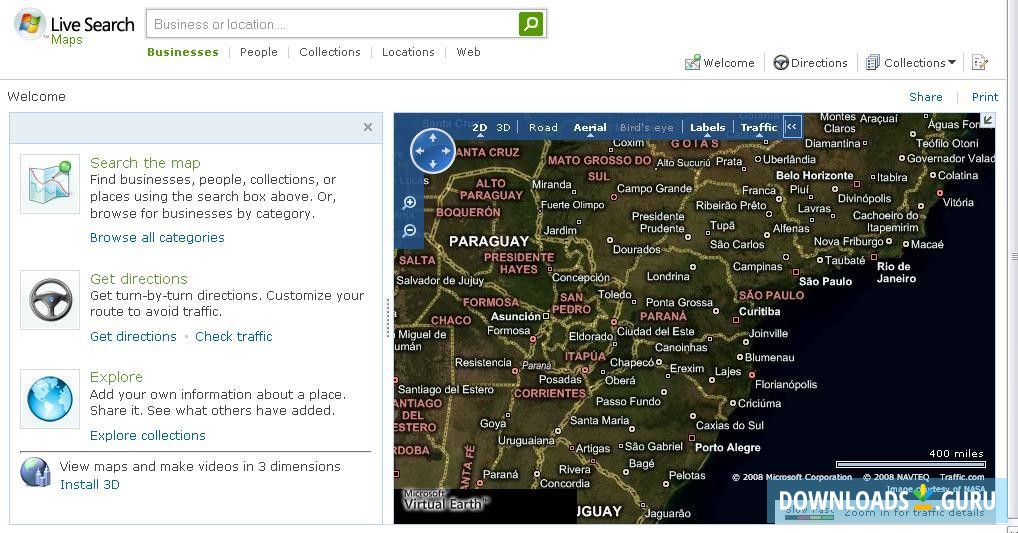 Microsoft Location Finder
