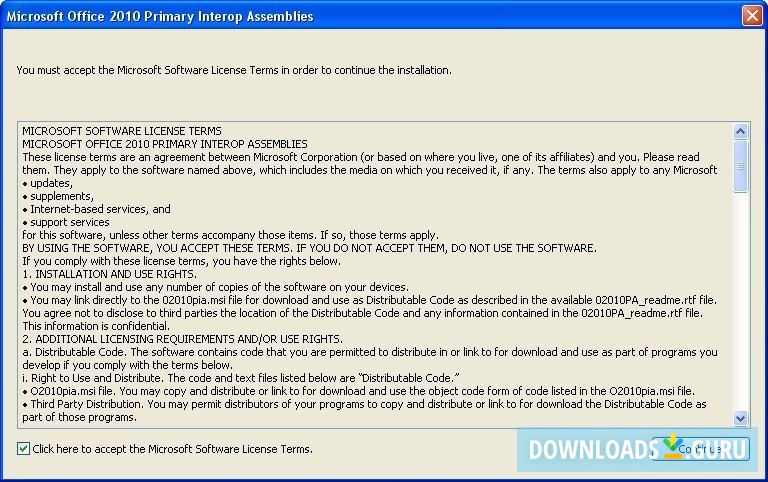 microsoft office 365 primary interop assemblies download