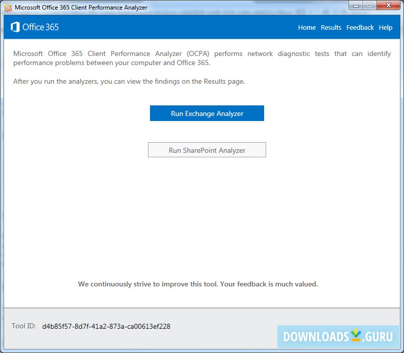 Microsoft Office 365 Client Performance Analyzer