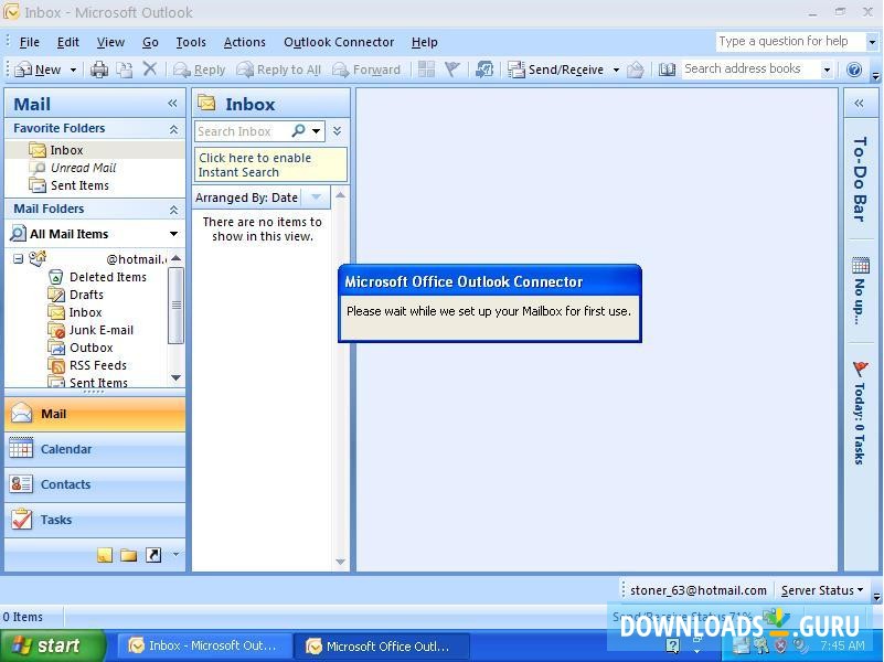 microsoft outlook hotmail connector download