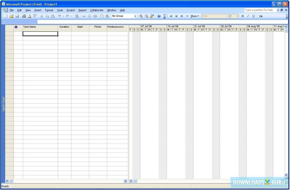 gantt chart