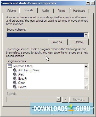 Microsoft Office Sounds