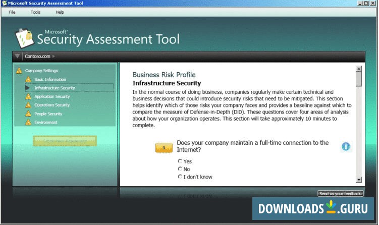 Microsoft Security Assessment Tool