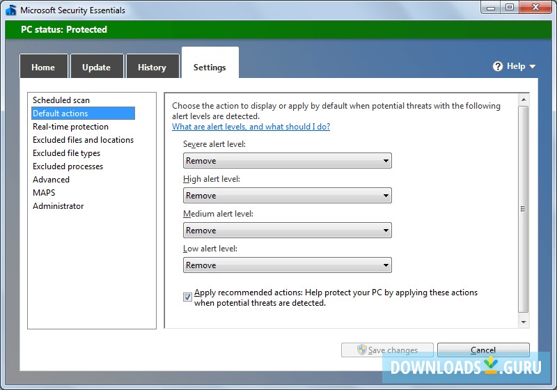 microsoft security essentials windows 10 defender download
