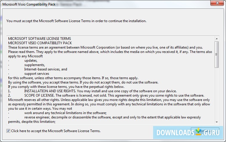 Microsoft Visio Compatibility Pack