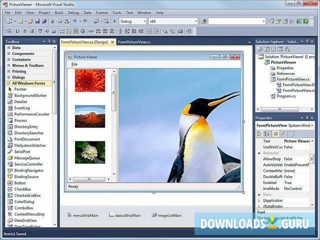 Microsoft Visual Studio for windows instal free