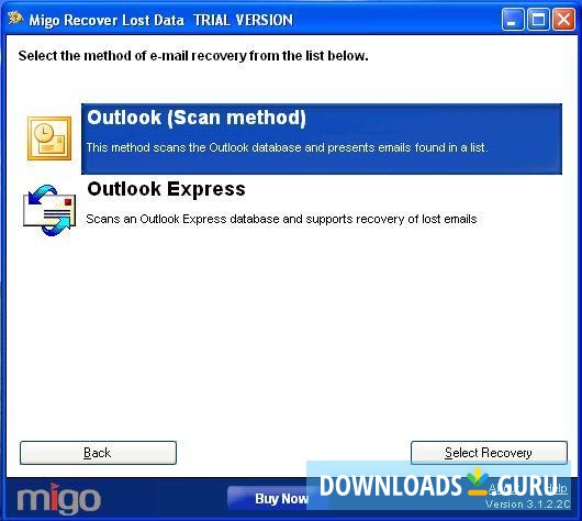 Migo Recover Lost Data