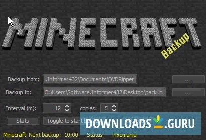 MineBackup