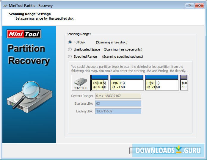MiniTool Partition Recovery