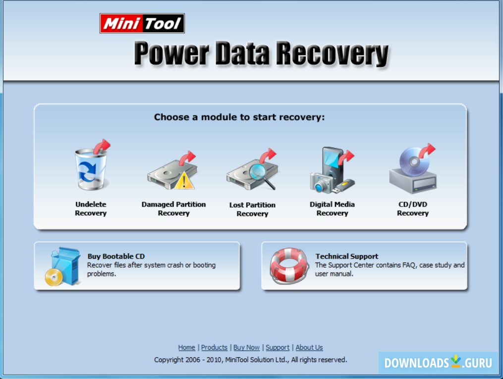 MiniTool Power Data Recovery Free Edition