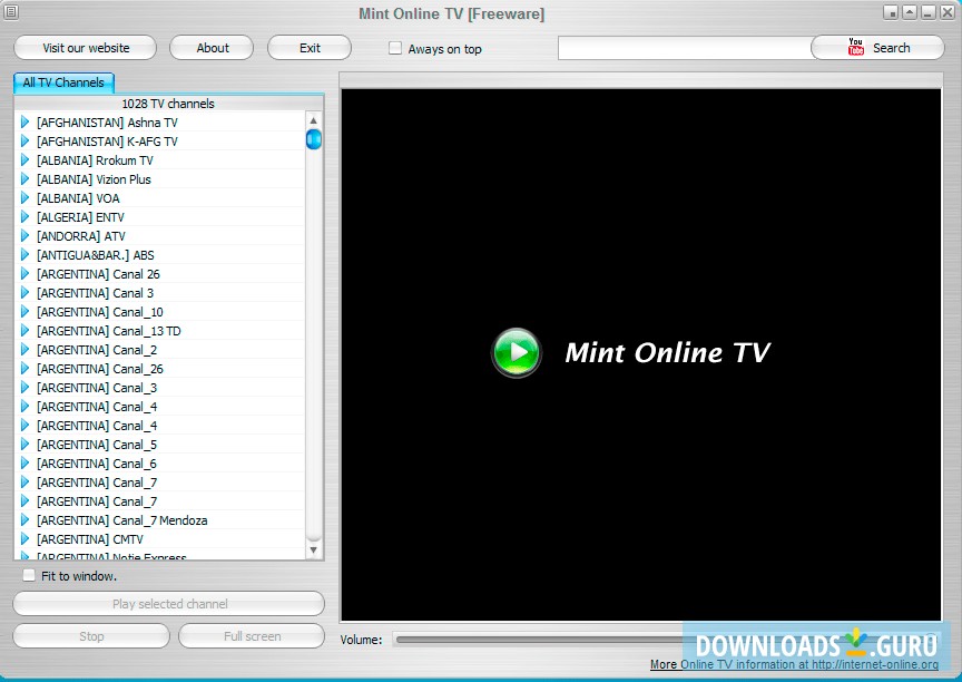 tv browser linux mint