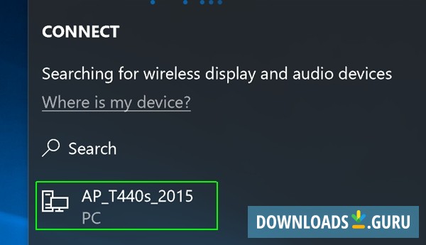 can i download miracast software to window 10 pc