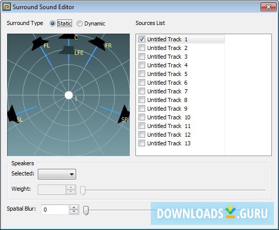 Surround Sound Editor