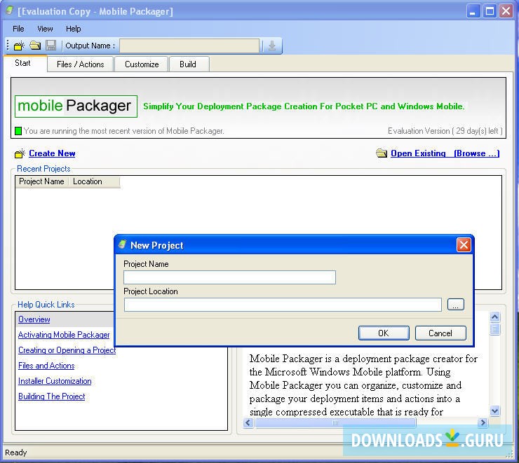Mobile Packager