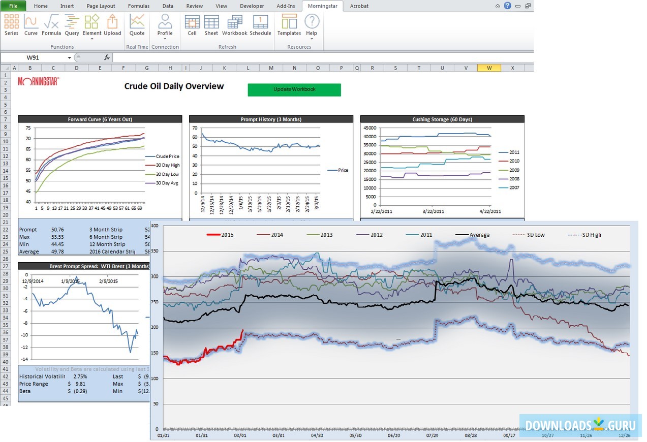 Morningstar Add-In for Microsoft Excel