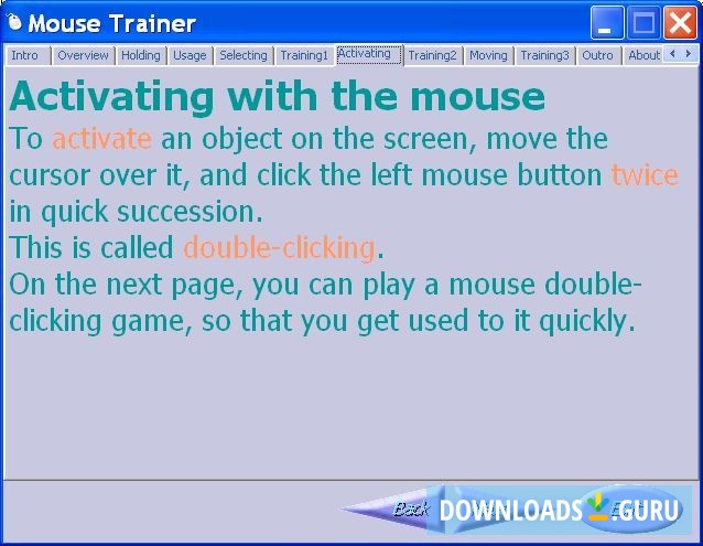 Mouse Trainer