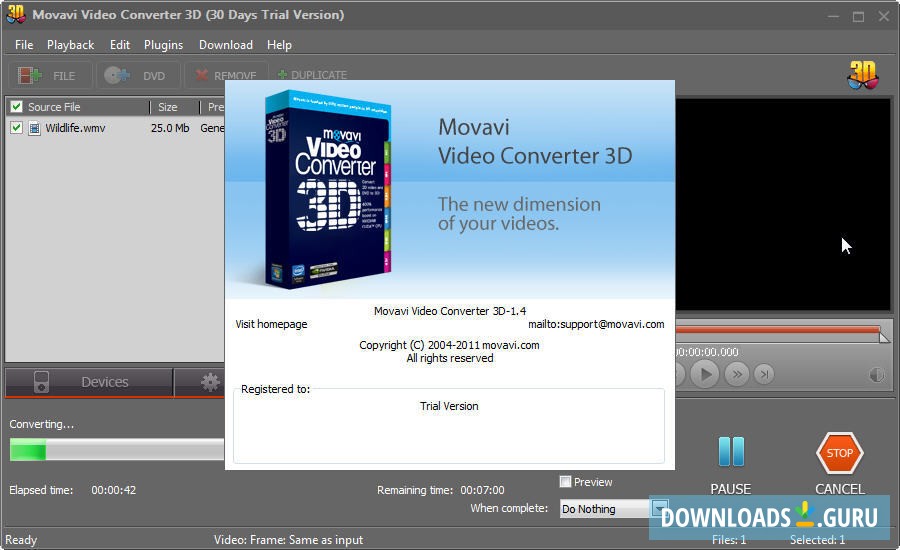 movavi video converter 3d 2.0 serial key