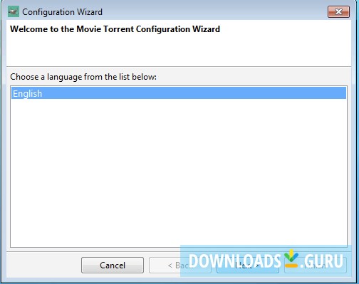 Configuration wizard