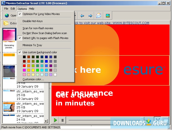 Movies Extractor Scout LITE