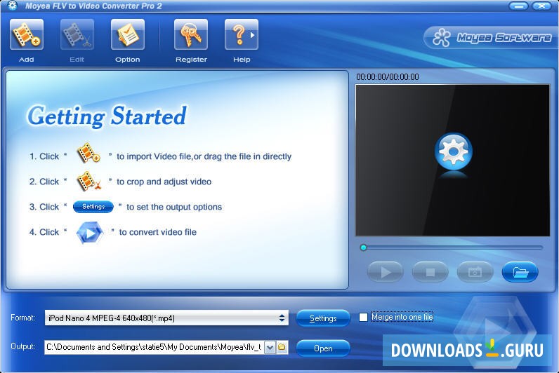 100 free flv to mp4 converter
