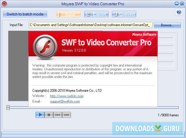 swf to video converter free online