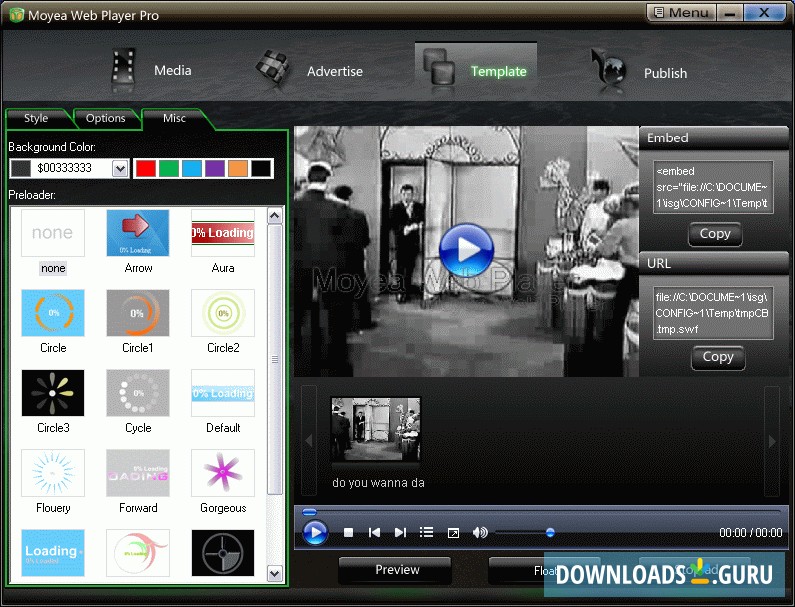 Moyea Web Player Pro