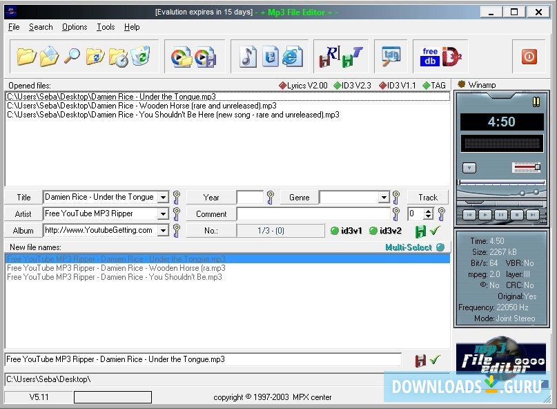 mp3 audio editor for windows 7