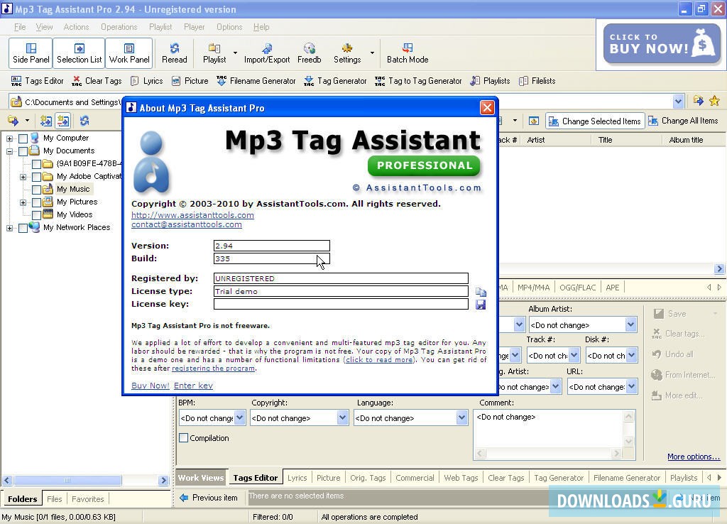 Mp3 Tag Assistant Pro