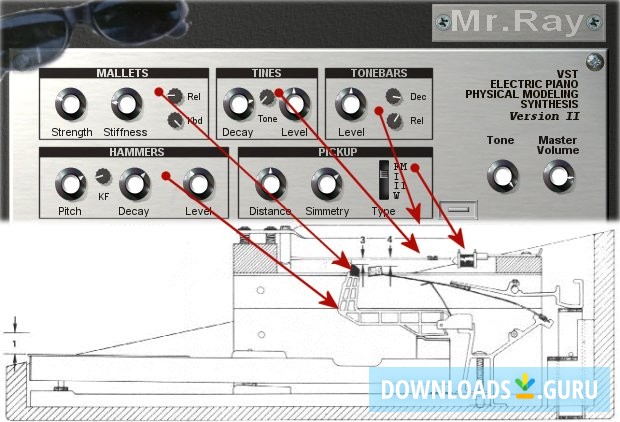 MrRay VST Electric Piano