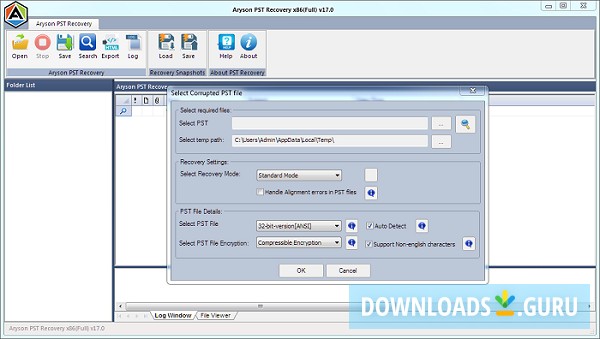 Ms Help Outlook PST Repair