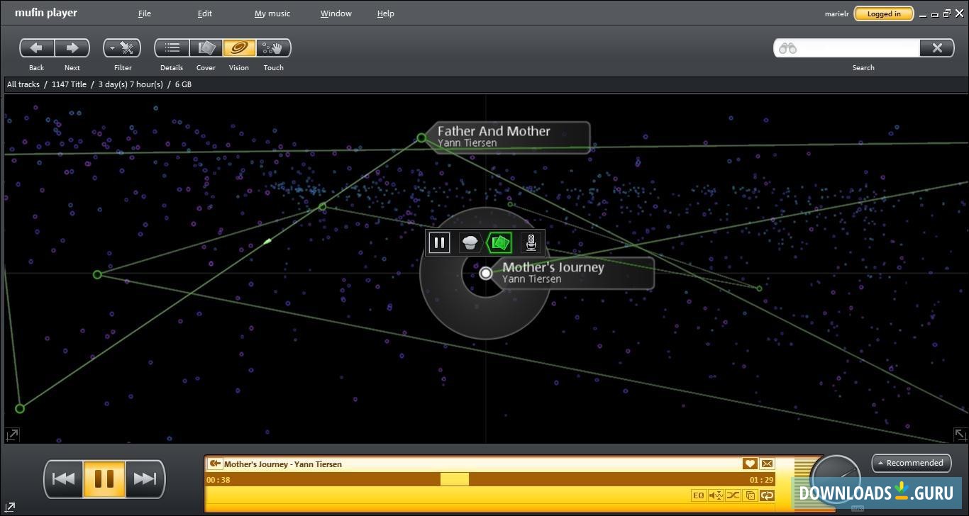 Tracks Connected on Vision